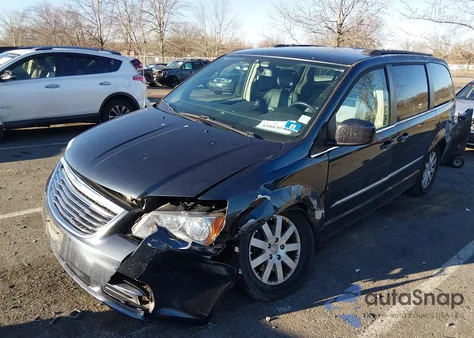 2014 Chrysler Town & Country Touring from USA, damaged, VIN 2C4RC1BG9ER346494